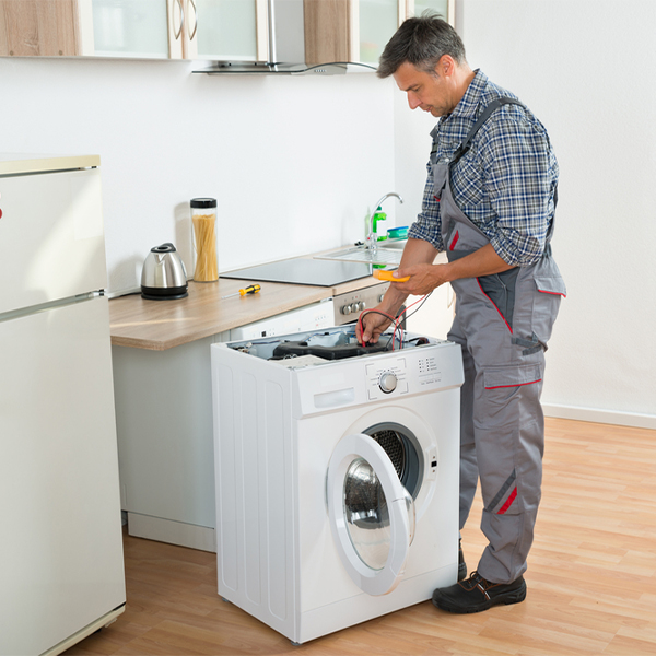 can you walk me through the steps of troubleshooting my washer issue in Oakwood Park MO